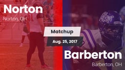 Matchup: Norton High vs. Barberton  2017