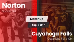 Matchup: Norton High vs. Cuyahoga Falls  2017