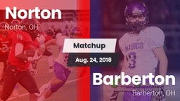 Matchup: Norton High vs. Barberton  2018