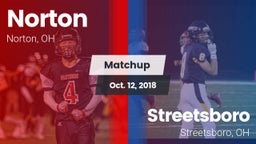 Matchup: Norton High vs. Streetsboro  2018