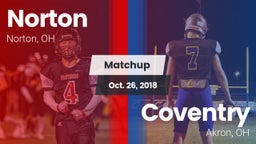 Matchup: Norton High vs. Coventry  2018