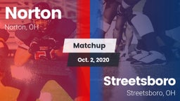 Matchup: Norton High vs. Streetsboro  2020