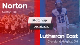 Matchup: Norton High vs. Lutheran East  2020