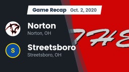 Recap: Norton  vs. Streetsboro  2020