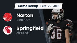 Recap: Norton  vs. Springfield  2023