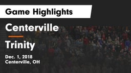 Centerville vs Trinity Game Highlights - Dec. 1, 2018