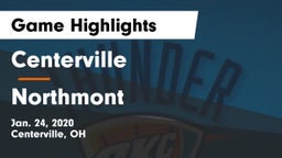 Centerville vs Northmont  Game Highlights - Jan. 24, 2020