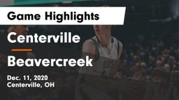 Centerville vs Beavercreek  Game Highlights - Dec. 11, 2020