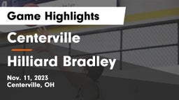 Centerville vs Hilliard Bradley  Game Highlights - Nov. 11, 2023