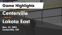 Centerville vs Lakota East  Game Highlights - Nov. 22, 2023