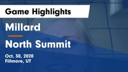 Millard  vs North Summit  Game Highlights - Oct. 30, 2020
