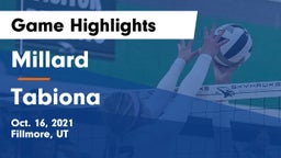 Millard  vs Tabiona Game Highlights - Oct. 16, 2021