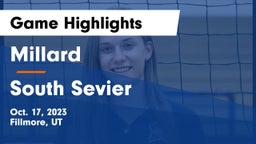 Millard  vs South Sevier  Game Highlights - Oct. 17, 2023