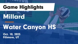 Millard  vs Water Canyon HS Game Highlights - Oct. 10, 2023