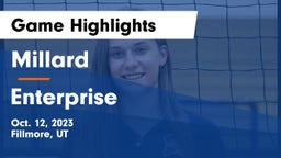 Millard  vs Enterprise Game Highlights - Oct. 12, 2023