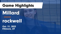 Millard  vs rockwell Game Highlights - Oct. 21, 2023