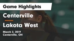 Centerville vs Lakota West  Game Highlights - March 2, 2019