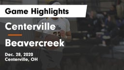 Centerville vs Beavercreek  Game Highlights - Dec. 28, 2020