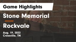 Stone Memorial  vs Rockvale  Game Highlights - Aug. 19, 2022