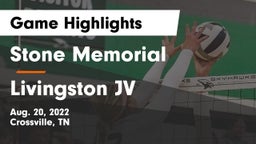 Stone Memorial  vs Livingston JV Game Highlights - Aug. 20, 2022