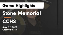 Stone Memorial  vs CCHS Game Highlights - Aug. 22, 2023