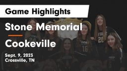 Stone Memorial  vs Cookeville  Game Highlights - Sept. 9, 2023