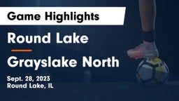 Round Lake  vs Grayslake North  Game Highlights - Sept. 28, 2023