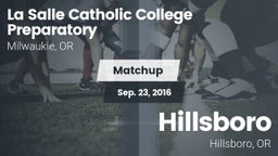 Matchup: La Salle Prep vs. Hillsboro  2016