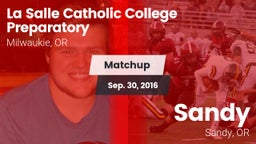 Matchup: La Salle Prep vs. Sandy  2016