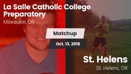 Matchup: La Salle Prep vs. St. Helens  2016