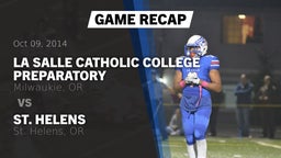 Recap: La Salle Catholic College Preparatory vs. St. Helens  2014