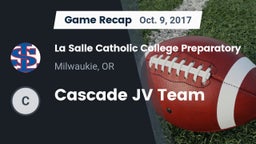 Recap: La Salle Catholic College Preparatory vs. Cascade  JV Team 2017