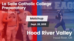 Matchup: La Salle Prep vs. Hood River Valley  2018
