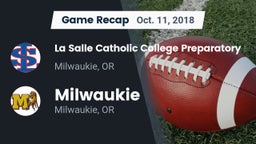 Recap: La Salle Catholic College Preparatory vs. Milwaukie  2018