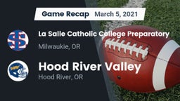 Recap: La Salle Catholic College Preparatory vs. Hood River Valley  2021
