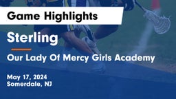 Sterling  vs Our Lady Of Mercy Girls Academy Game Highlights - May 17, 2024