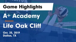A Academy vs Life Oak Cliff  Game Highlights - Oct. 25, 2019