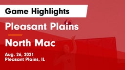 Pleasant Plains  vs North Mac Game Highlights - Aug. 26, 2021