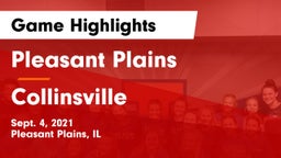 Pleasant Plains  vs Collinsville  Game Highlights - Sept. 4, 2021