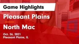 Pleasant Plains  vs North Mac Game Highlights - Oct. 26, 2021