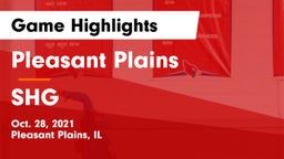 Pleasant Plains  vs SHG Game Highlights - Oct. 28, 2021