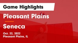 Pleasant Plains  vs Seneca  Game Highlights - Oct. 22, 2022