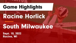 Racine Horlick vs South Milwaukee Game Highlights - Sept. 10, 2022