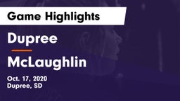 Dupree  vs McLaughlin Game Highlights - Oct. 17, 2020