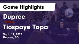 Dupree  vs Tiospaye Topa Game Highlights - Sept. 19, 2023