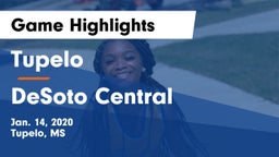 Tupelo  vs DeSoto Central  Game Highlights - Jan. 14, 2020