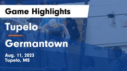 Tupelo  vs Germantown  Game Highlights - Aug. 11, 2023