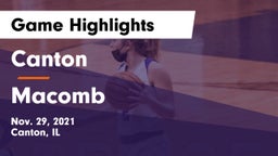 Canton  vs Macomb  Game Highlights - Nov. 29, 2021