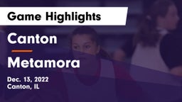 Canton  vs Metamora  Game Highlights - Dec. 13, 2022