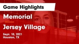 Memorial  vs Jersey Village Game Highlights - Sept. 10, 2021